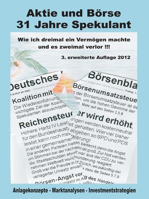 cover image of Aktie und Börse--31 Jahre Spekulant